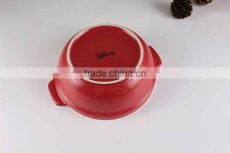 2017 Factory supplies custom ceramic cookware casserole carrier