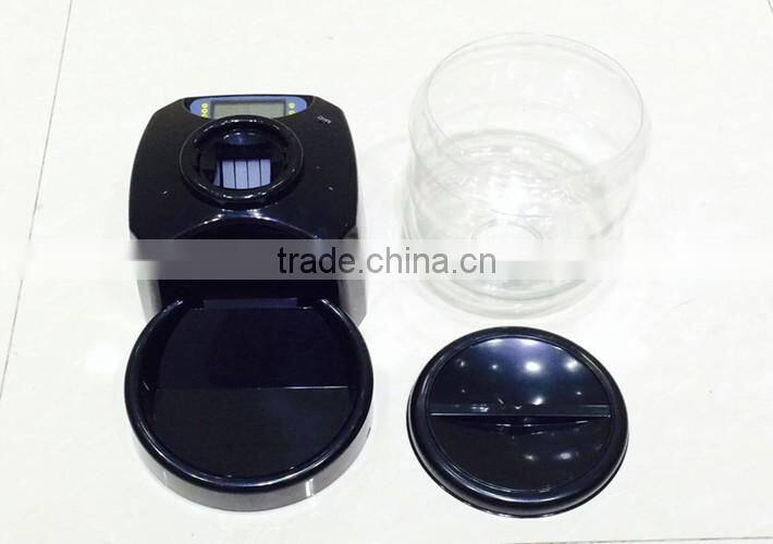 Battery-powered dog feeder , Automatic pet feeder