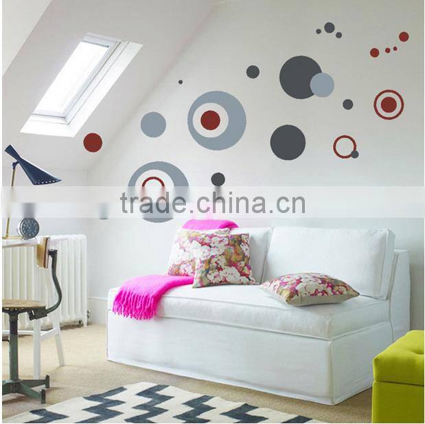 living decorative dot PVC wall sticker