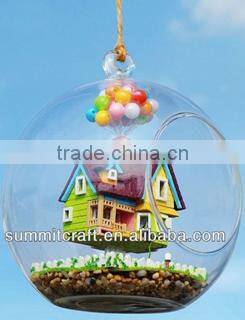 Hand carved painting christmas resin snowman figurine