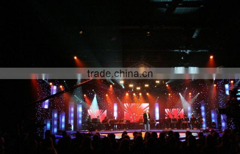 Romantic led DMX RGBW 4in 1 star cloth curtain lights