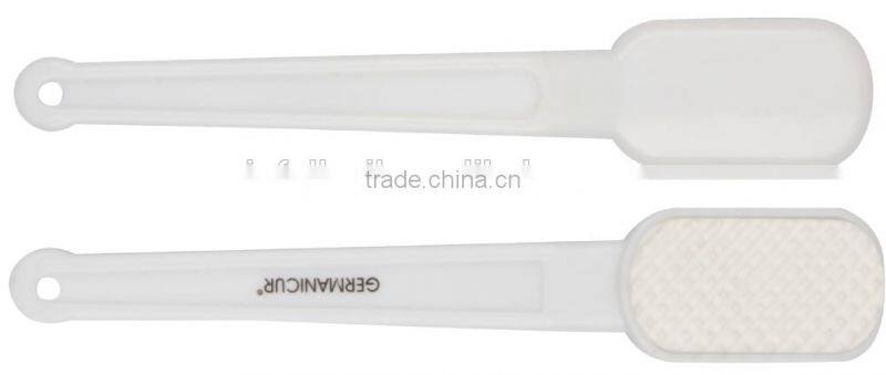 Ceramic foot file with long handle,foot file cleaning