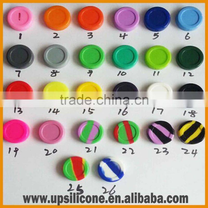use for wax oil silicone jars mini wax jars clear silicone jars