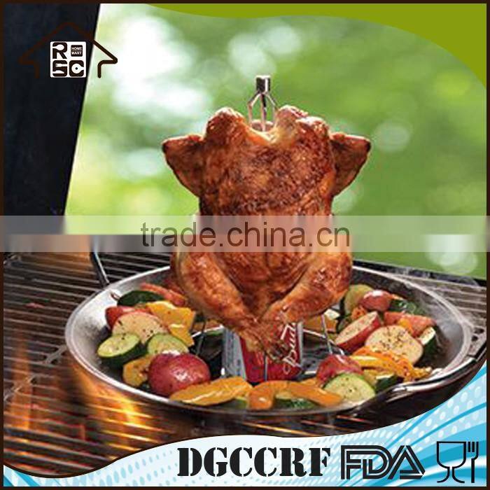 NBRSC Rapid and Efficient Cooperation Easy Folding Roaster BBQ Chicken Roaster