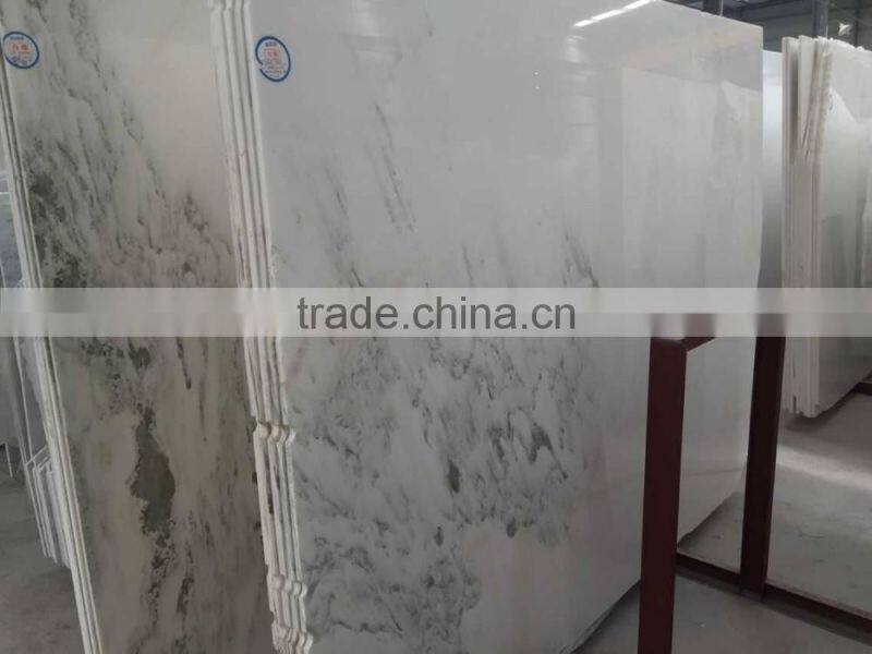 Competitive Price Nature Marble Green Land View Marble White Marble tile