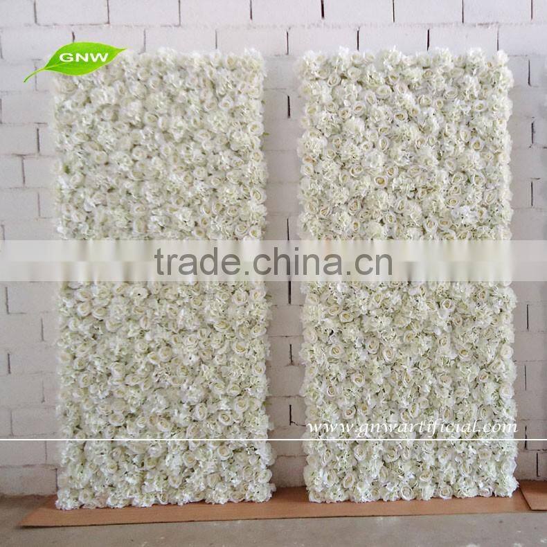 GNW 2016 Hot sale new wedding flower backdrop design wall decoration
