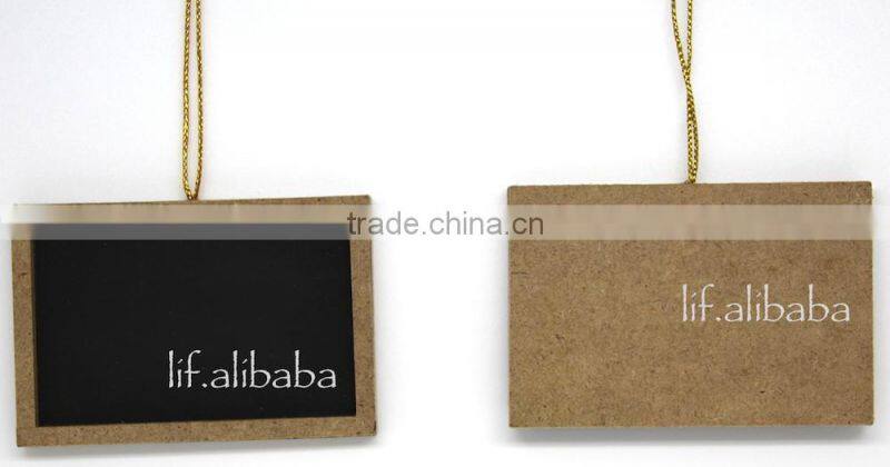 Wooden mini blackboard ; Wooden mini chalkboard ; Wooden mini message board