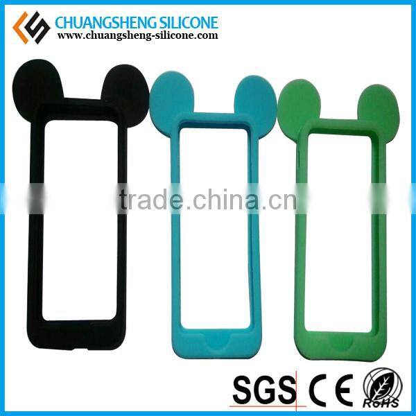 funny ear silicone cell phone sets