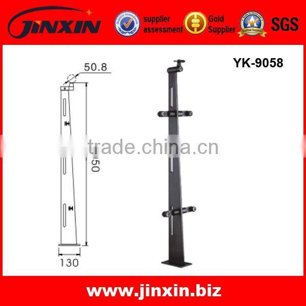 Jinxin hardware- Stainless Steel glass clamp Balcony Handrail(YK-9058)