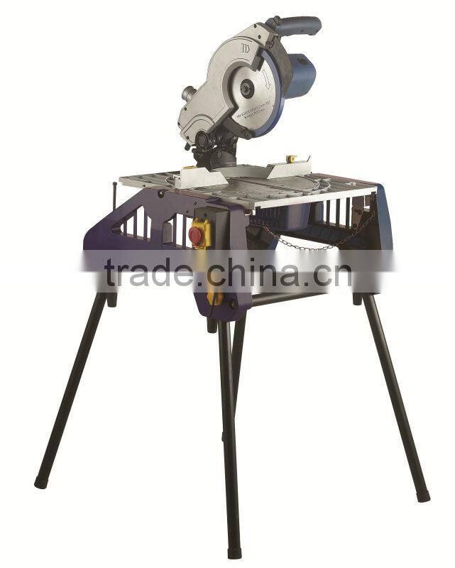 Professional 254mm 1800W Wood/Aluminum Cutting Cut off Machine Electric Power Miter Table Saw Flip Over Saw