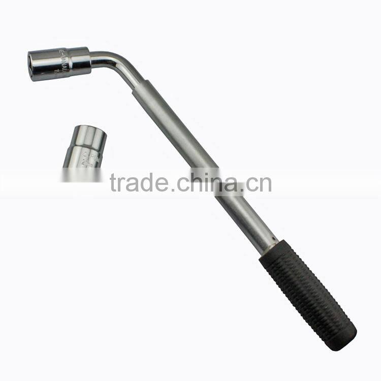 High quality L type wheel wrech with socket