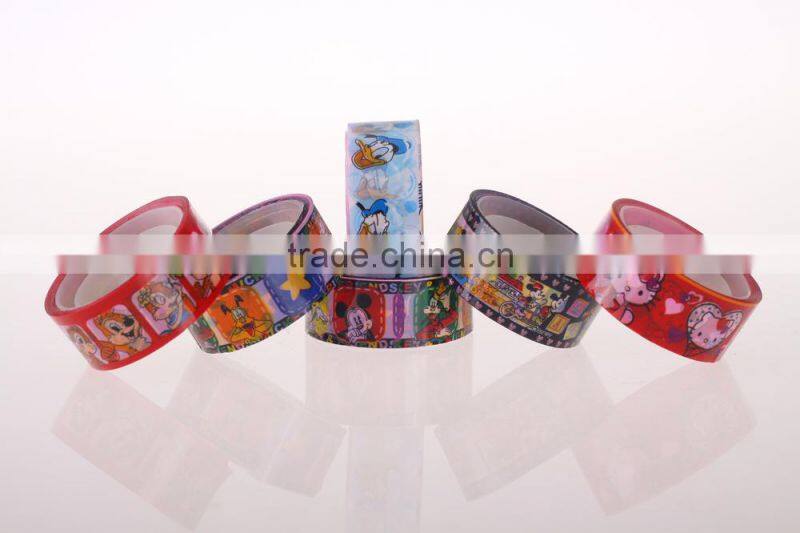 Strong adhesive customized Logo Printed adhensive Stationary tape