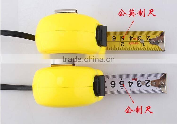5 meter anti drop strong ABS measure tape, national standard tape measure