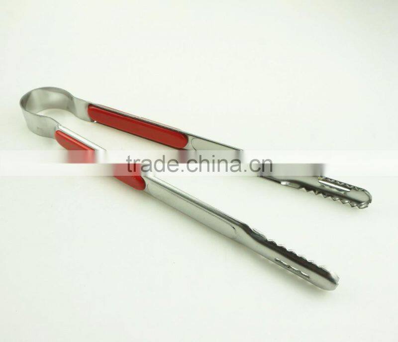 39035 8.5 Inch Mini Stainless Steel Kitchen Tongssalad bread Tongs Tea Tongs