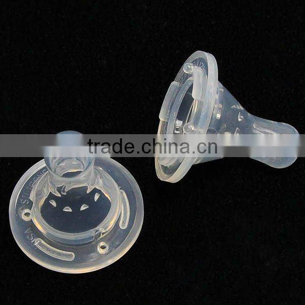 Injection baby liquid silicone rubber nipple