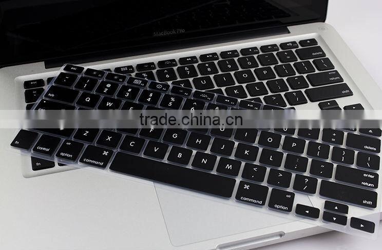 2012 hot sale silicone keyboard cover for keyboard for Apple Macbook Laptops