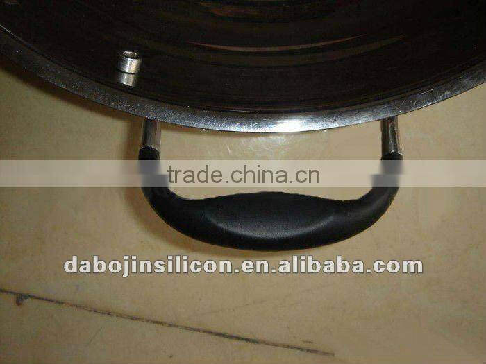 doorknob coated with silicone rubber