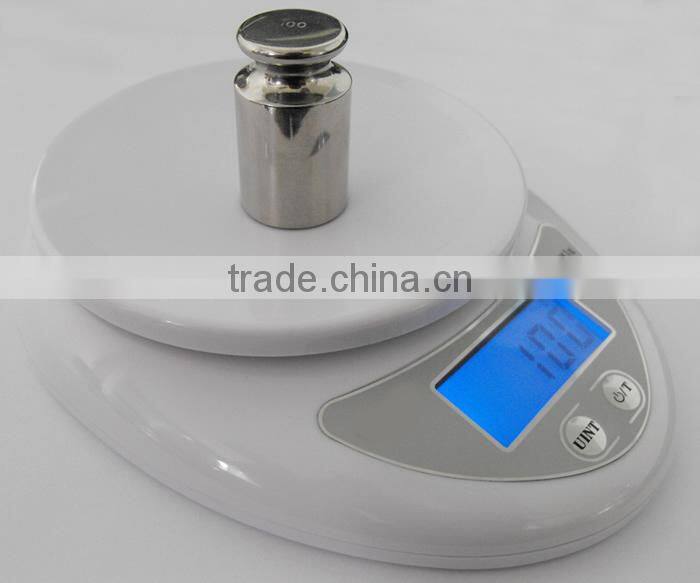 2014 Hot sale Digital Kitchen Food Diet Cooking Scale 5kg .digital multifunction kitchen and food scale