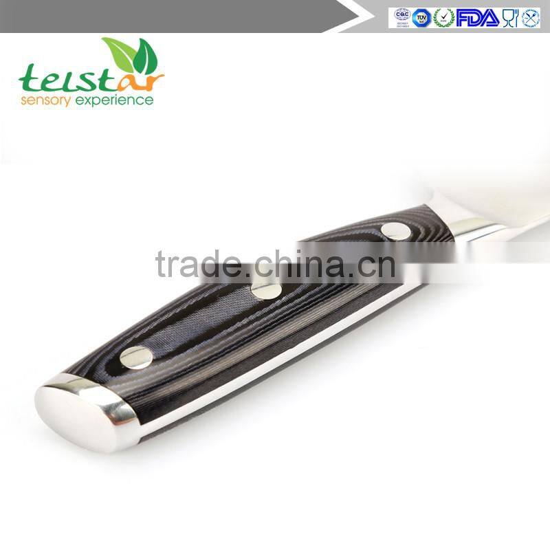Chef's Knife 7.5 Inch German High Carbon Stainless Steel, Very Sharp, Balanced Comfortable Handle, Multipurpose Kitchen Knife