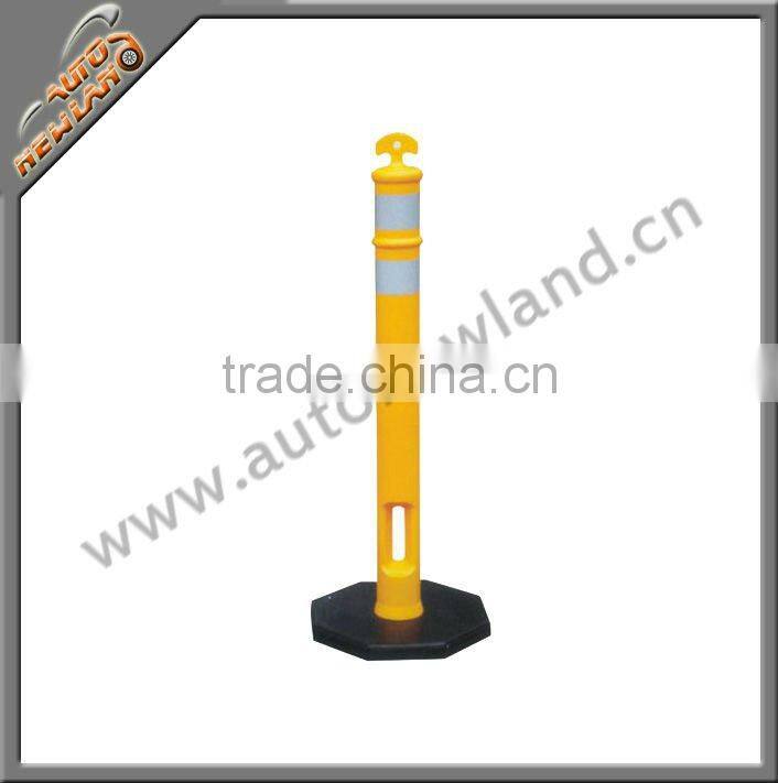 reflective Warning Bollard