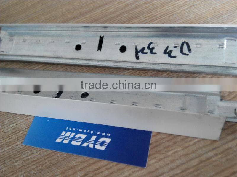 metal ceiling t-bar wall angle