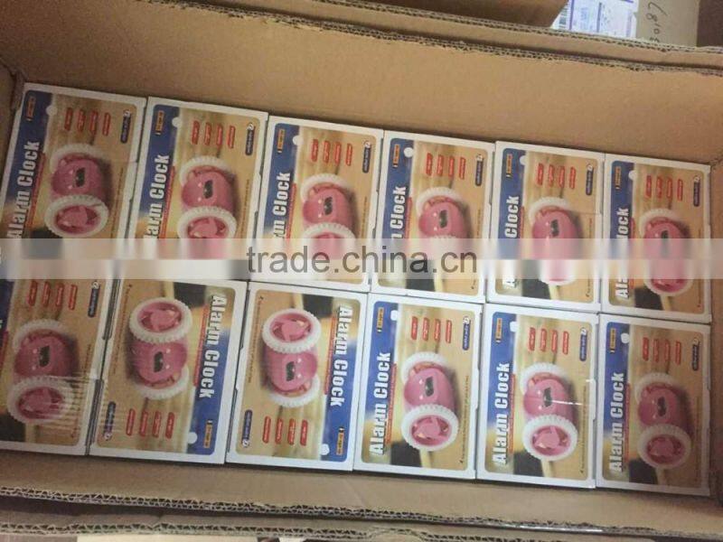 UCHOME China Manufacturers funny clock running alarm clock