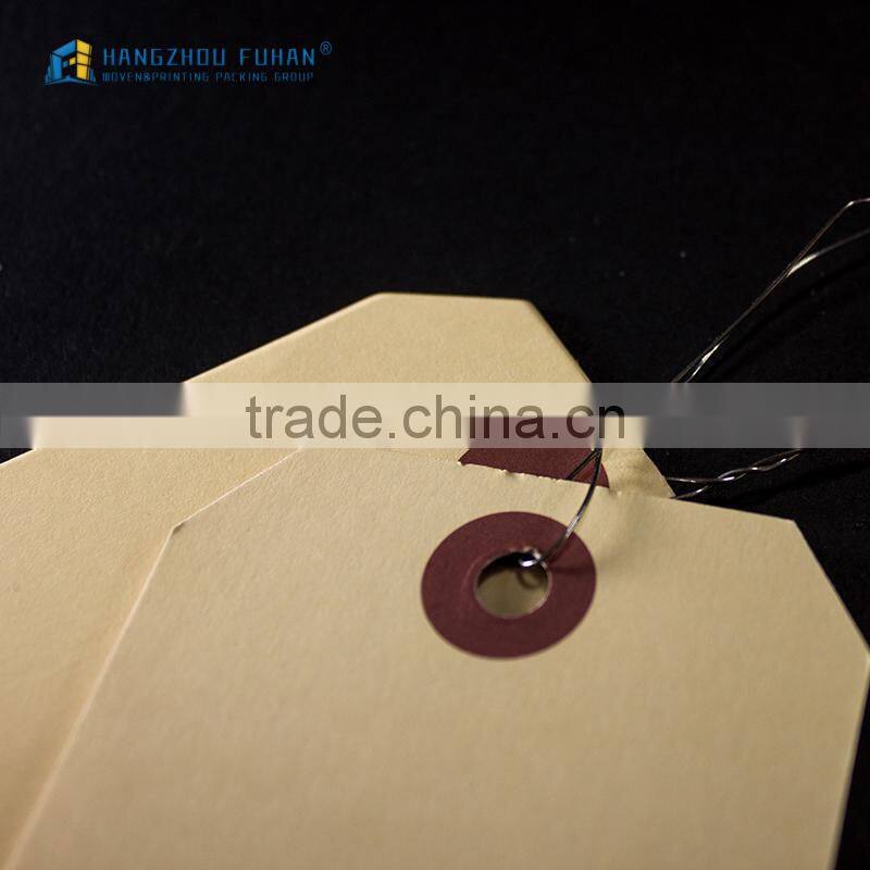 Wholesale Custom Hang Tag With Iron Wire For Outdoor Use