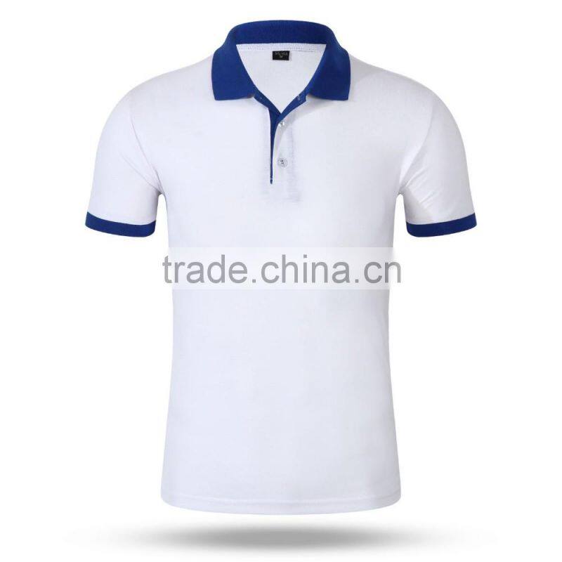 2016 Comfortable work uniform polo shirt For Men Quick Dry Custom Logo Polo T Shirt