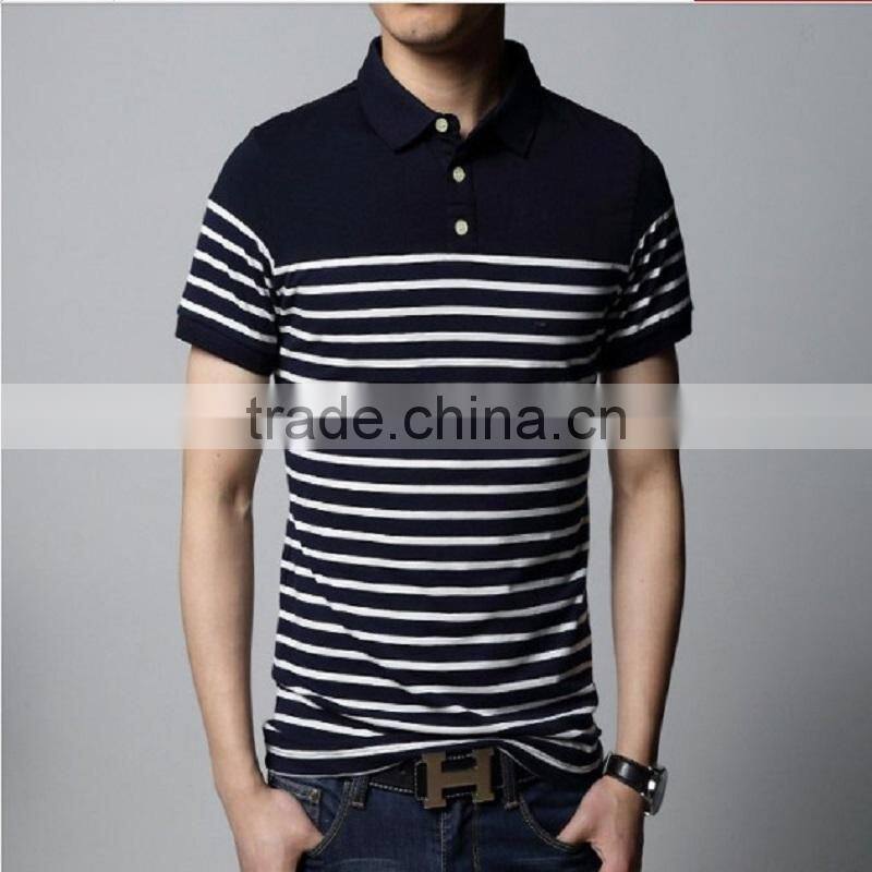stripe high quality polo men tshirt ,casual men or women polo,couple polo t shirt for sporting