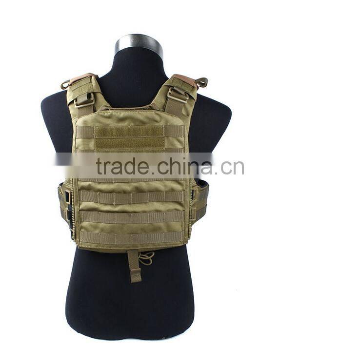 khaki military tactical combat bulletproof vests