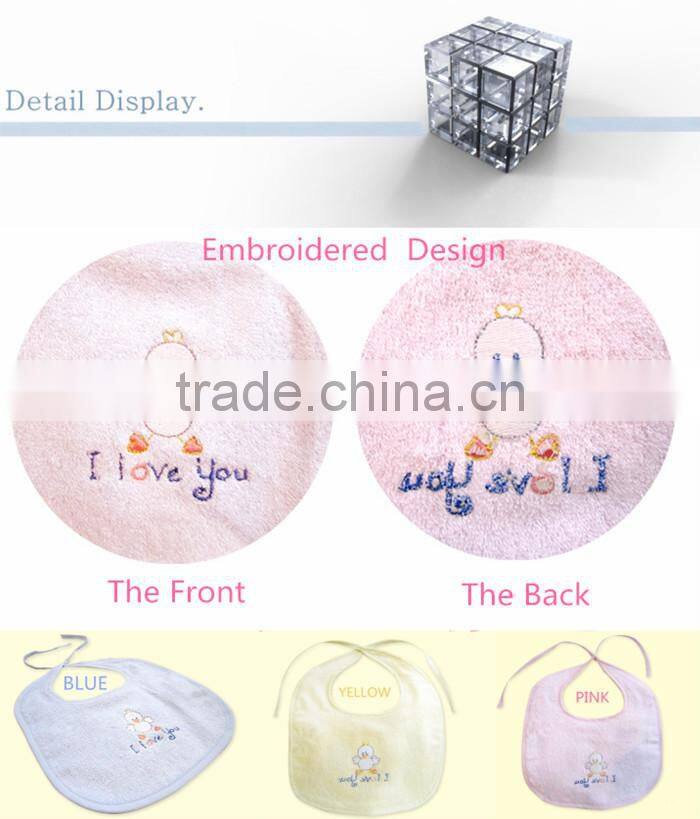 baby bandana yellow bibs