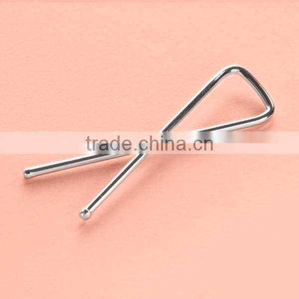 nickel/brass metal clip, stainless steel shirt metal clip