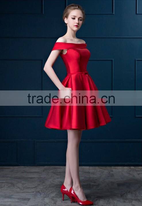 satin short knee length cocktail casual dress for beach party