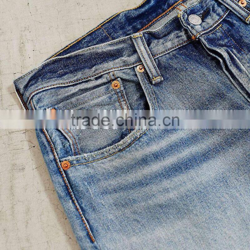 knee ripped damaged jeans for men made in China