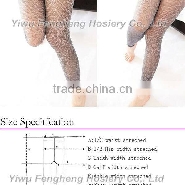 2015 new design fashion jacquard leggings