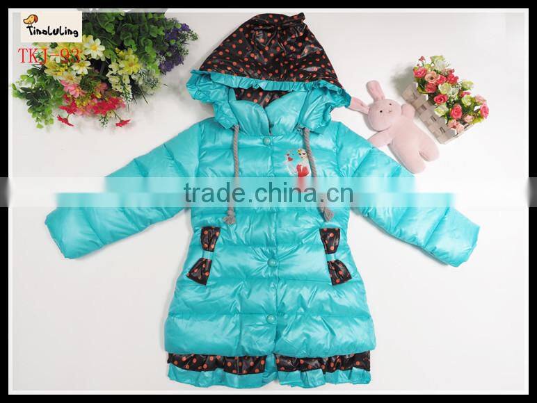 children winter coat fleece hoodies winter coat 2015 OEM