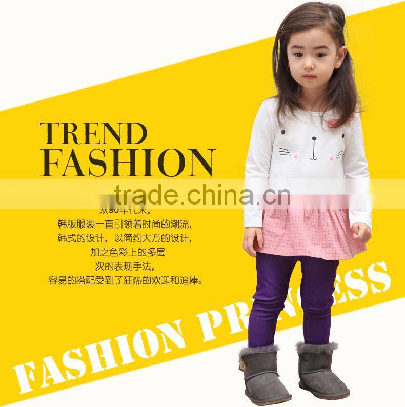 2015 baby new products kids tutu model fashion picture of children casual dress of girls
