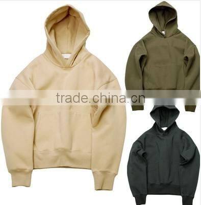 2017 Wholesale Casual Plain Shade Hoodie
