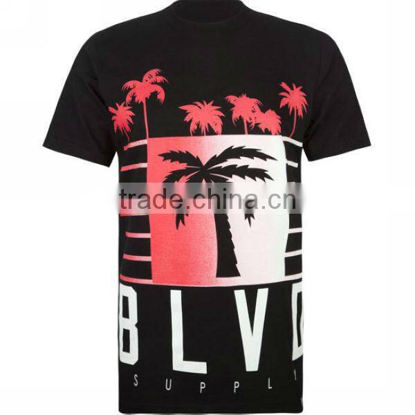 Hot Sale Round Neck For Men Slim Fitted Custom T Shirt