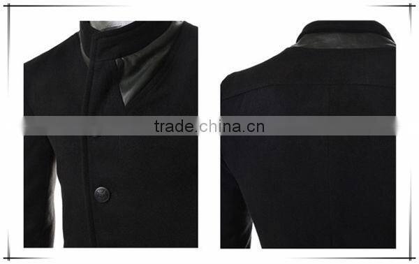 2016 winter new design military wool trench coat