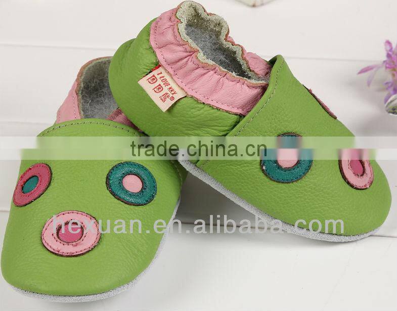 2016 New Soft sole baby leather shoes