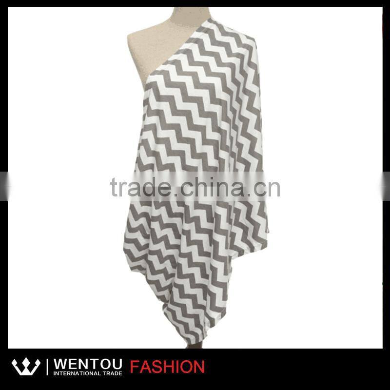 Wholesale Chevron Nursing Cover Scarf