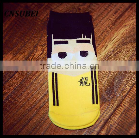 Super hero personality cartoon socks wholesale