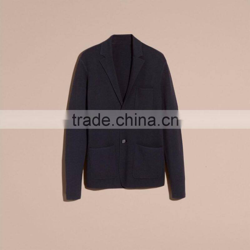 New Design Men's 100% Cashmere Cardigan Sweater