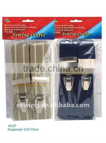 D&D elastic fabric for suspenders Fashion Suspender & Buckles(No18127)