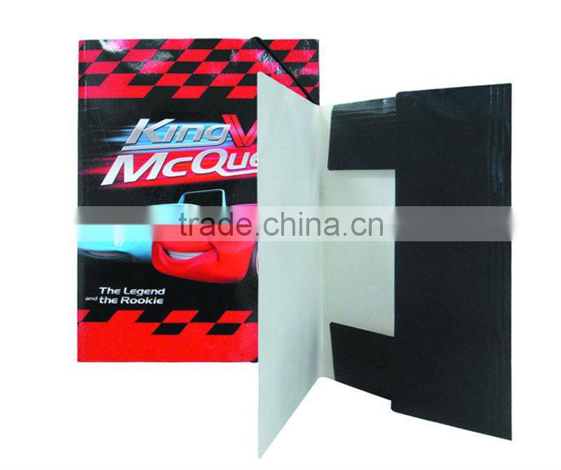 plastic hanging file folder with button