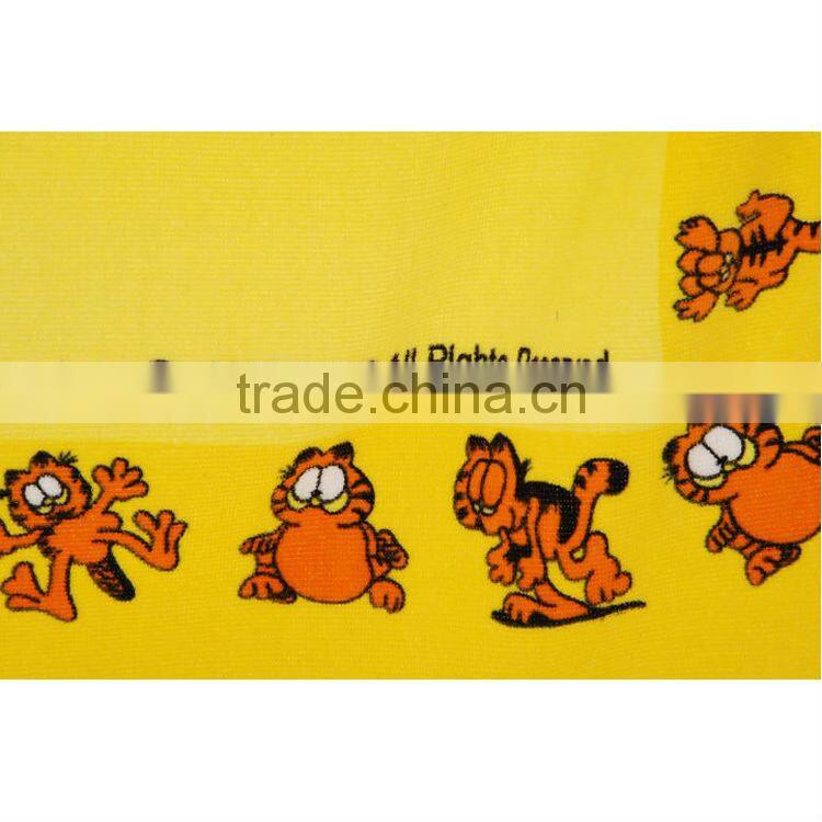 cotton kids children anime velour print beach towels