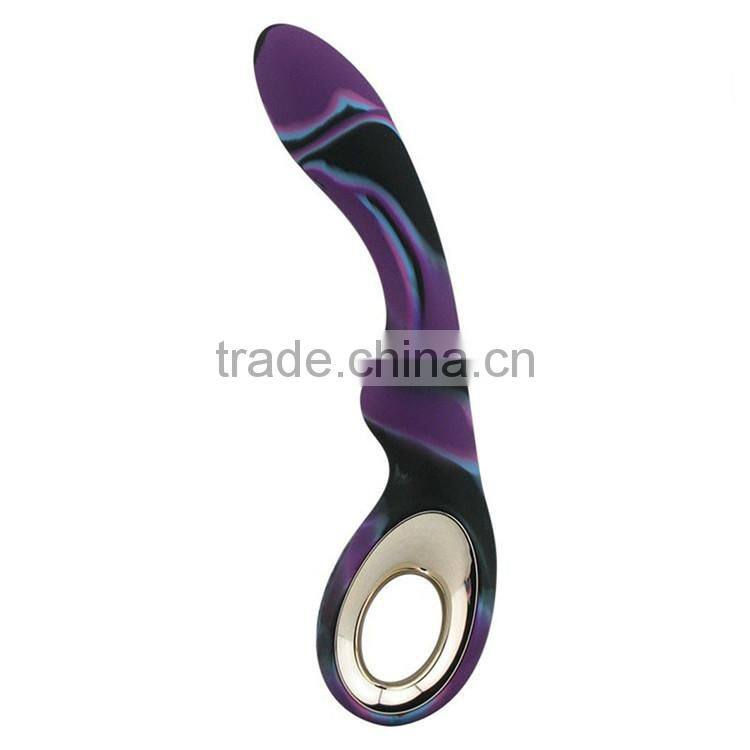 10 Modes Pulse 6 speed Vibrating Vibrator Self Electronic Vibration Massage Stick for Women