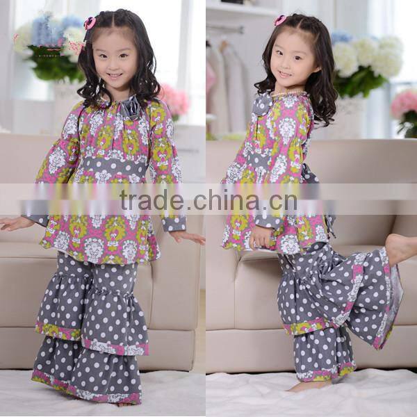 baby cotton clothes baby nonet sleeve with long pants set