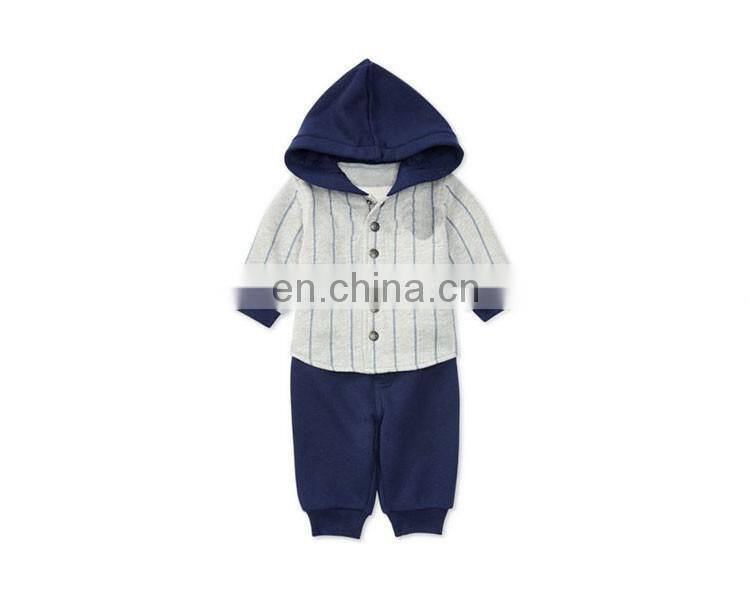 2016 Baby Boys' Baseball Hoodie & Pants Set